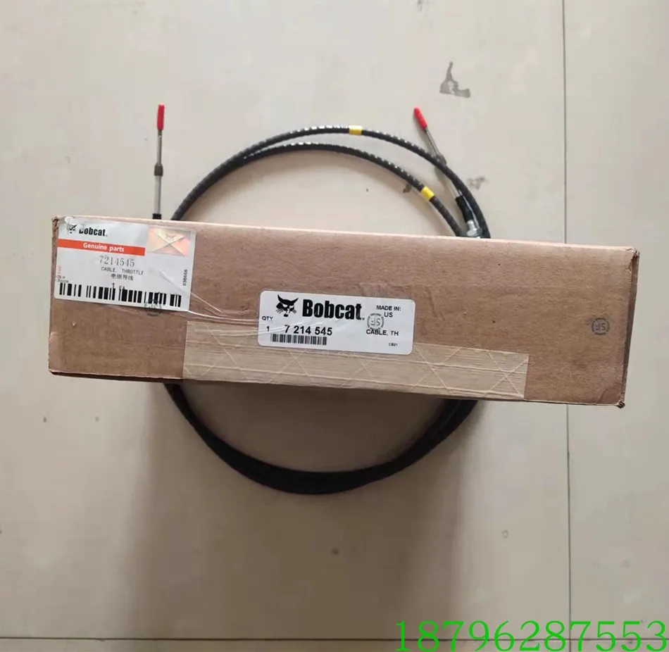 Suitable for Bobcat S550 Skid Steer Loader Throttle Pull Cable 7214545