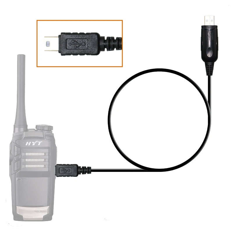 PC30 Hytera TC310 TC320 Two-Way Radio Programming Cable USB