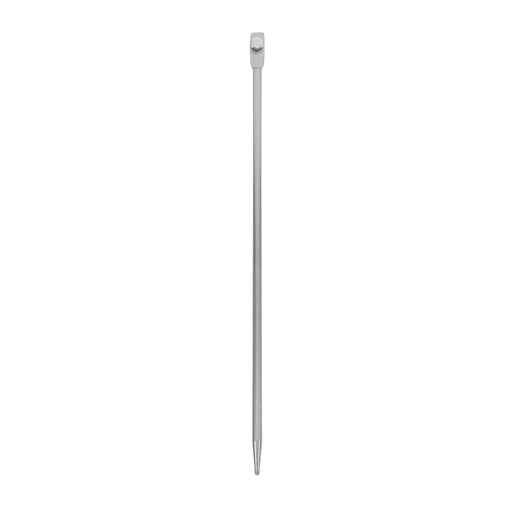 

Galvanized Grounding Rod Portable 19.65 Earth Rod Pointed for Generator Electric Fence Satellite Dish Antenna High Conductivity