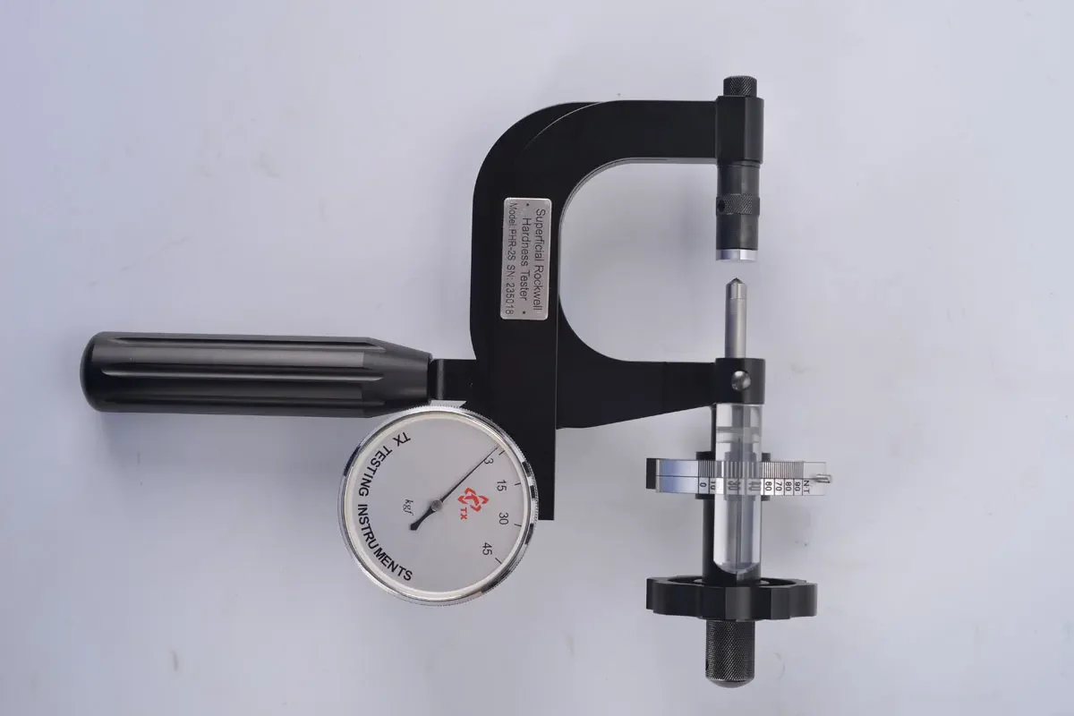 

Portable Superficial Rockwell Hardness Tester PHR-2S Hardness Meter Durometer