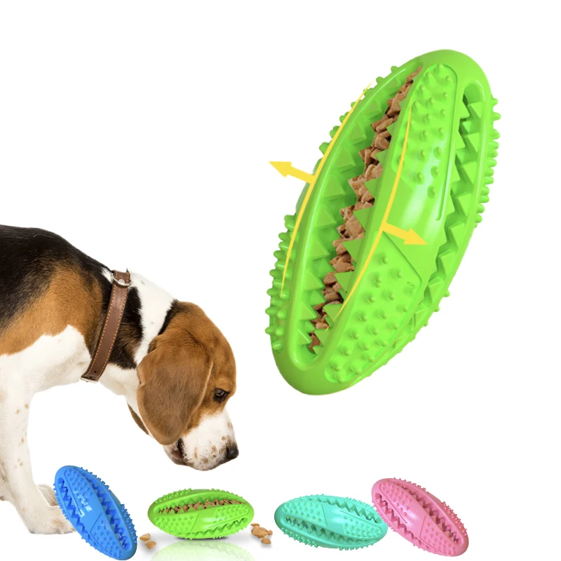 Dog Chew Toys Dog Puzzle Teething Toys Ball Treat Dispensing Dog Aggressive Chewer Interactive Chew Enrichment Toys for Boredom