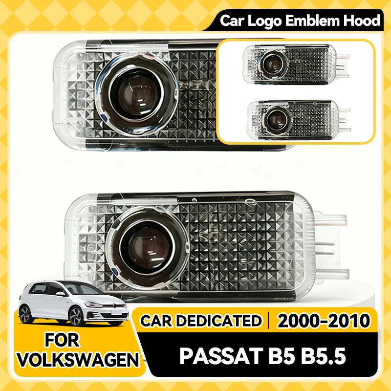 

Накладка багажника, светодиодный проектор двери автомобиля, приветственный свет, аксессуары для VW Passat B5 B5.5 2000-2010 Touareg 7L 2004-2010 Phaeton 2005-20