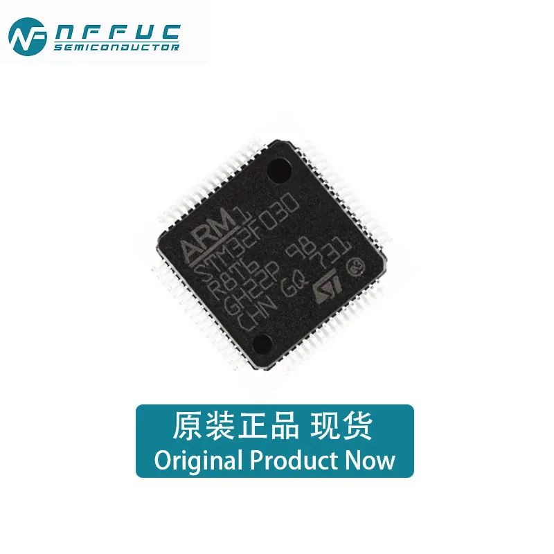 10pcs/lot  STM32F030R8T6    LQFP-64(10x10)    Microcontroller Original Genuine Spot