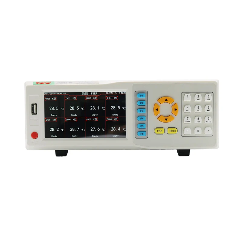 East Tesster Channels ET3917 Digital USB IP67 LCD Display 0.1℃ Resolution Multi-Channel Temperature Tester (Full-Featured Model)