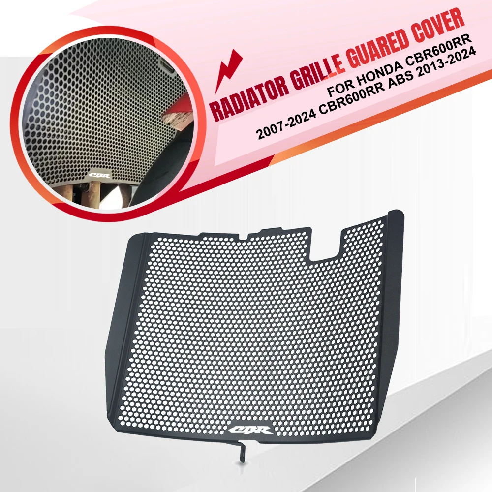 

Mtorcycle Radiator Grille Guard Protector Grill Protection Cover For Honda CBR600RR 2007-2024 CBR600RR ABS 2013-2024 CBR 600RR