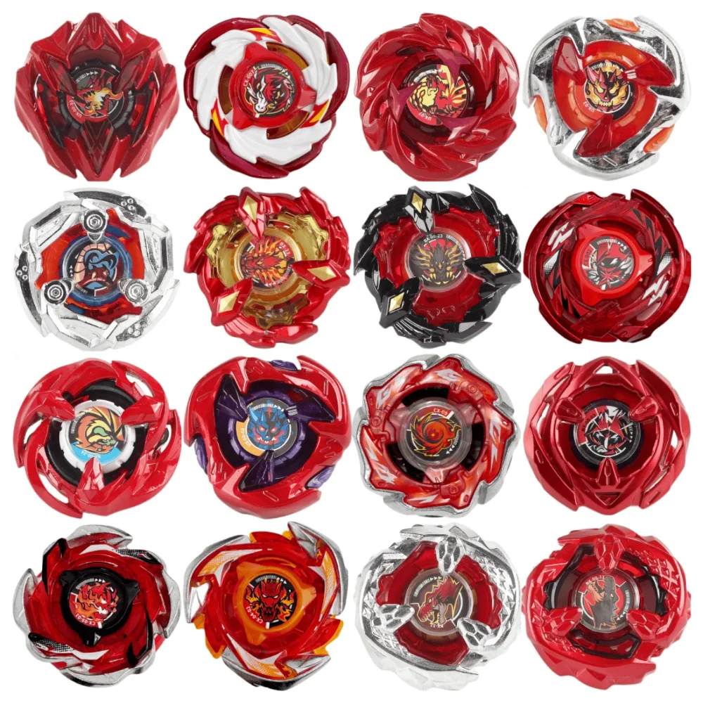 Takara Tomy Gyro X Spielzeug-Gyroskop, Gyroskop aus Legierung der Red-Serie, Kampfspielzeug für Kinder BX, CX, DX mit Starter