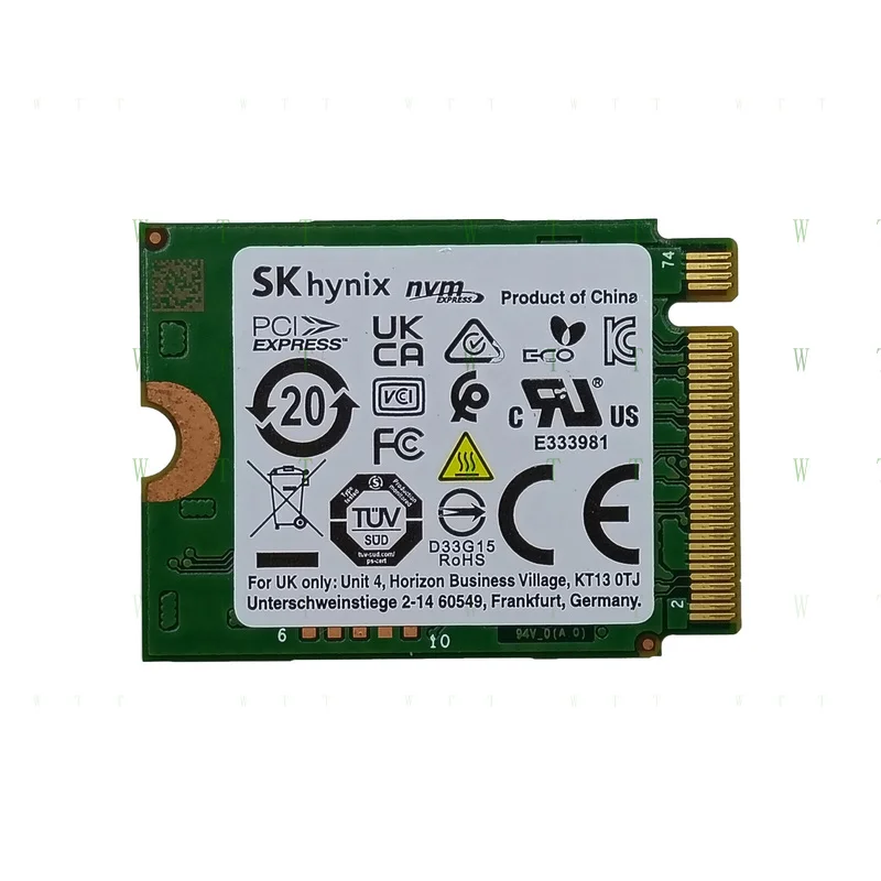 SKHYNIX BC711 128GB M.2 2230 SSD 0X3K2X