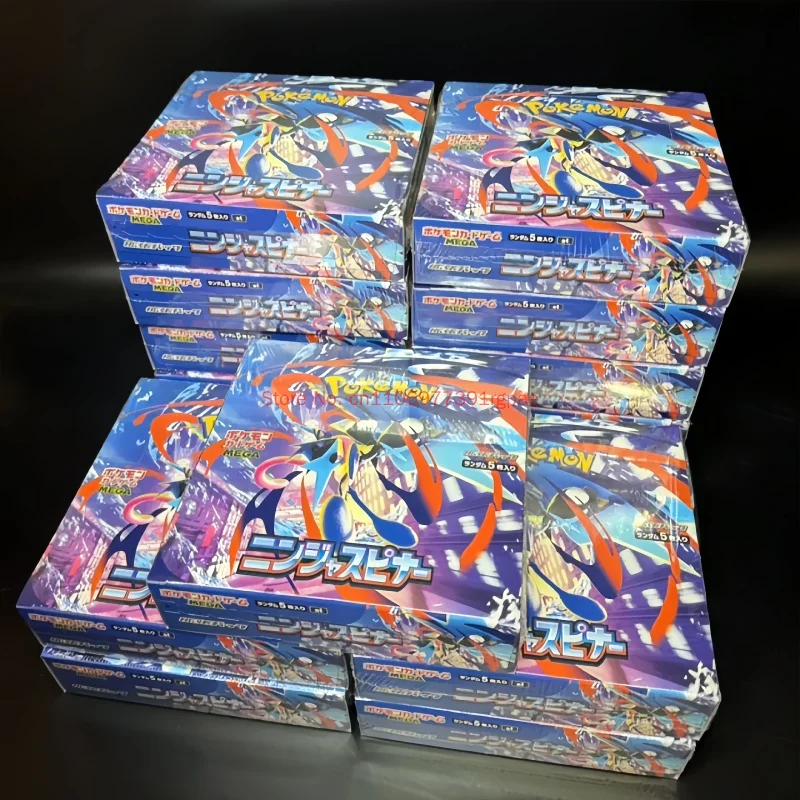 New 100%Original Pkm Trading Card Serise Blind Boxes Mega Dream Ex Golden Box Anime Periphery Booster Pack Collectible Toys Gift view 6