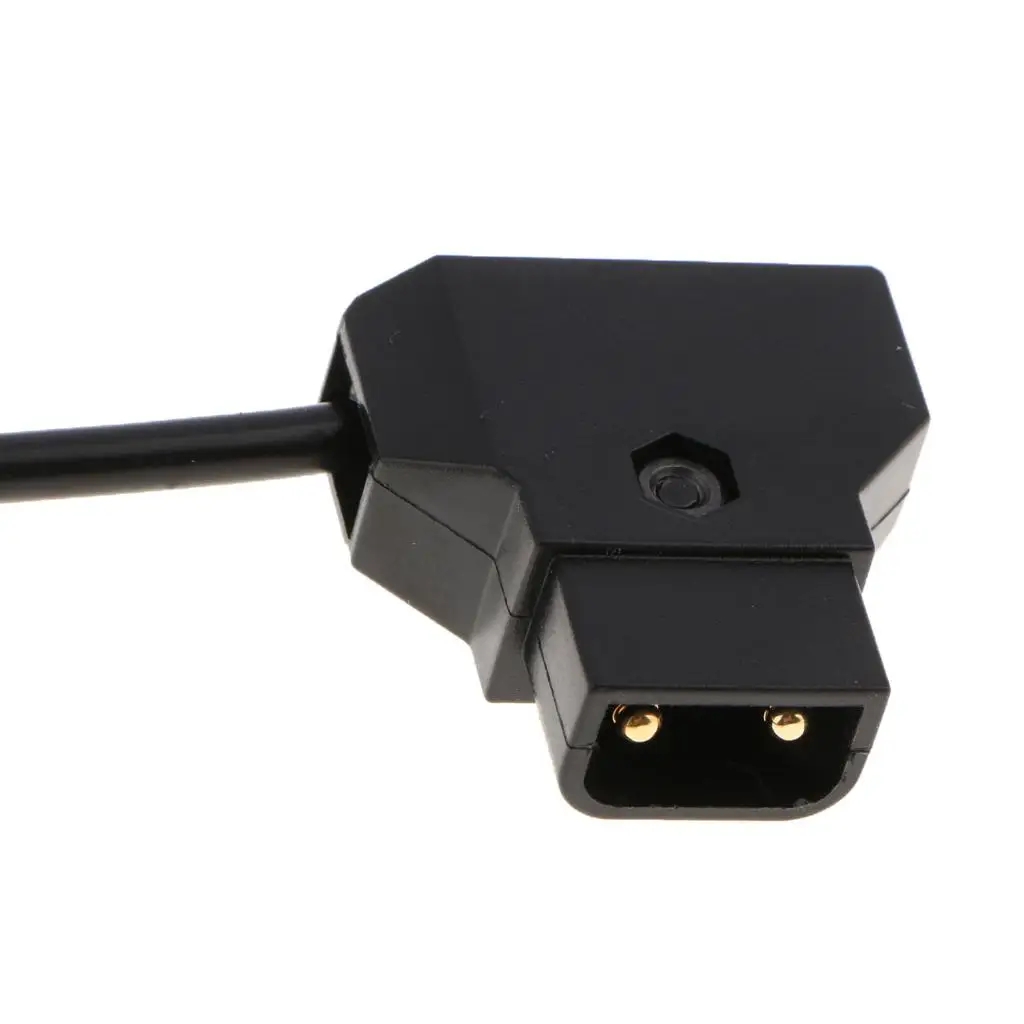 

D-tap to 2-pin Power Cable Flexible Plastic Supply Cord for Blackmagic Pocket Cinema Camera 4K Production