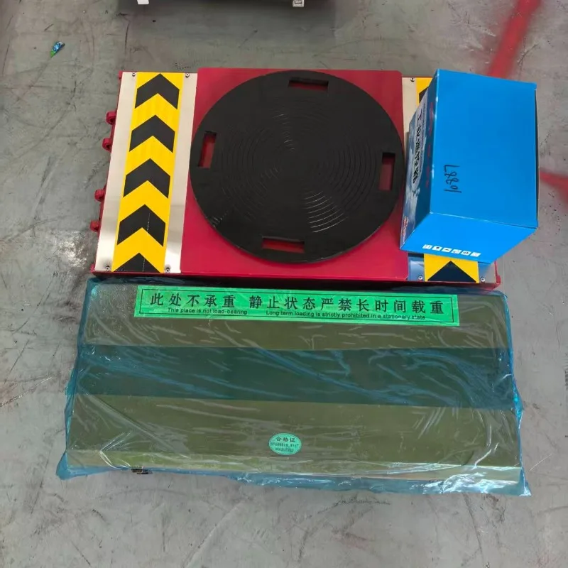 Remote Control Electric Transporter Heavy Industrial Battery Powered Load Moving Skates 30Ton Zero Turn Cart