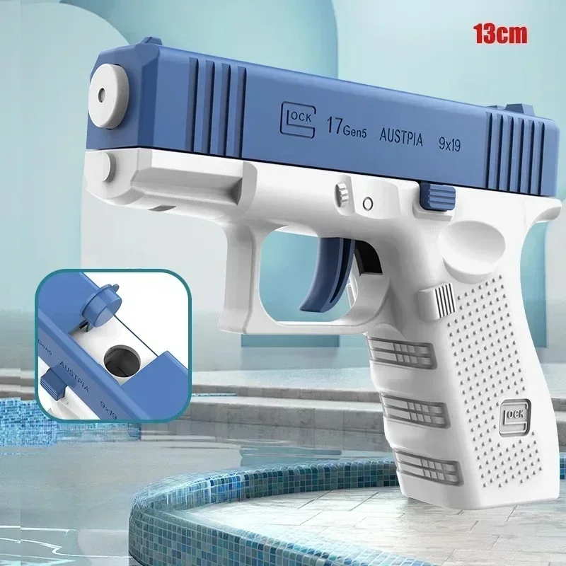 M1911 Water Gun Manual Pistol Shooting Toy Guns Summer Shoot Beach Outdoor Fun Toy For Children Boys Girl Gift Parentchild Game