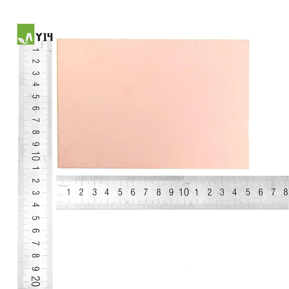 AY14 -10Pcs 10X15cm Double-Sided Copper PCB Board FR4 Fiberglass Board