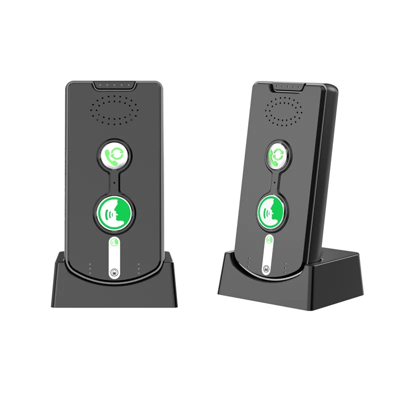 

ABVA-Intercom Doorbell Wireless Voice Pager 500-Meter Communication Range For Home/Office