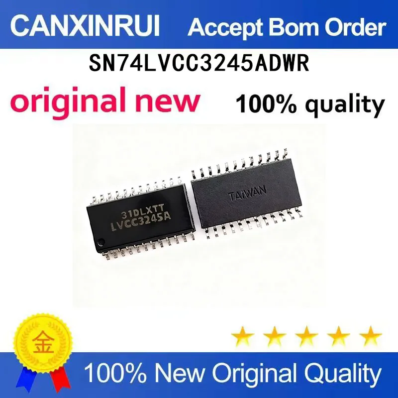 

(5-100 Pieces) New SN74LVCC3245ADWR SOIC-24 eight bus transceiver chip IC