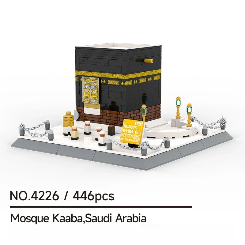 1463PCS Creatieve Sheikh Zayed Grand Moskee-Abu Dhabi Bouwstenen Architectuur Bouw Bricks Speelgoed Cadeau Voor Volwassen Kinderen