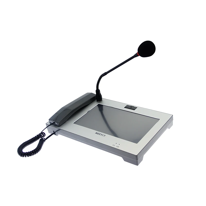 IP Network Intercom System Software Call Center Telephone With  Call VOIP Paging Microphone System