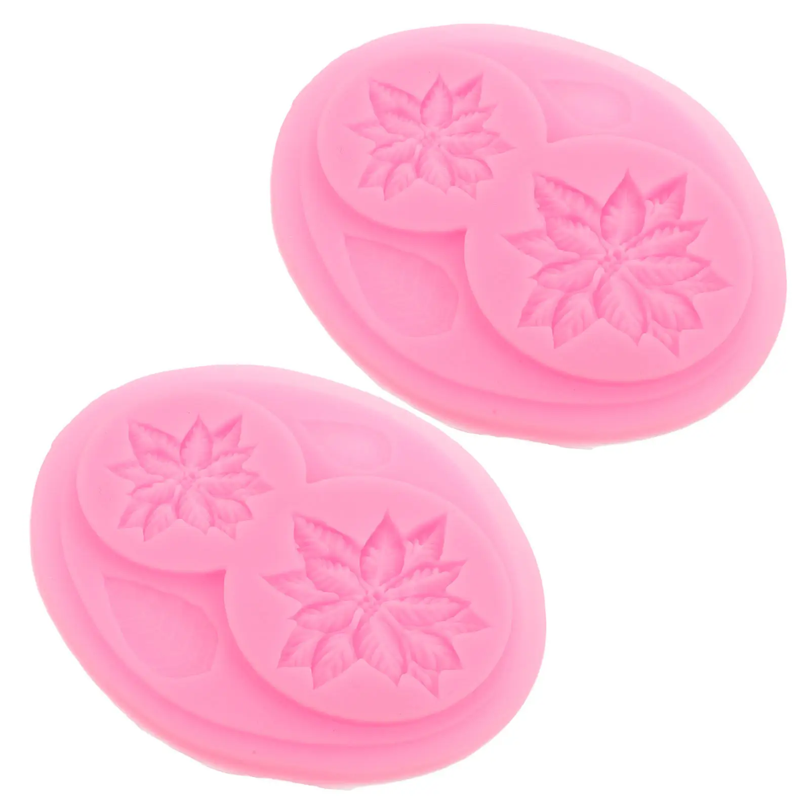 

Набор из 2 силиконовых форм для шоколада в форме цветов, инструменты для украшения тортов, кондитерских изделий, десертов, лепки из смолы, для создания цветочных композиций