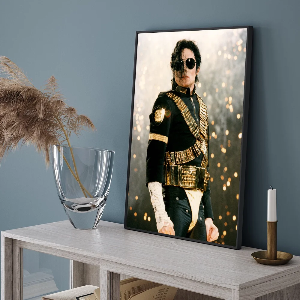 ملصقات جدارية لديكور غرفة المقهى من مايكل جاكسون سينجر #3