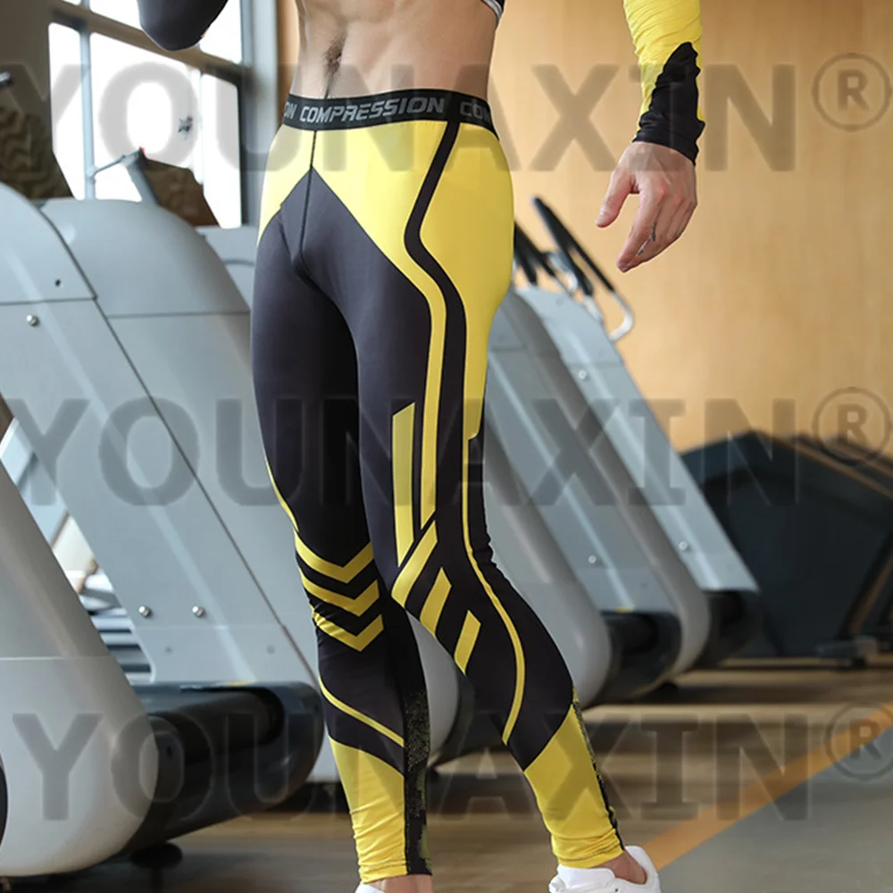 Men\'s Big Size Sports Pants Tight Running Basketball Skinny Sportswear Fitness Traning Gym Trousers S M L XL 2XL 3XL 4XL