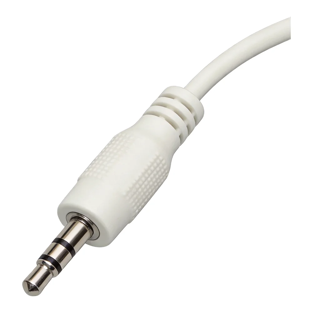 Water Leak Detector Sensor 1 Meter Long with Dual Stainless Steel Poles and 35 Audio Connector for Leak Alerts