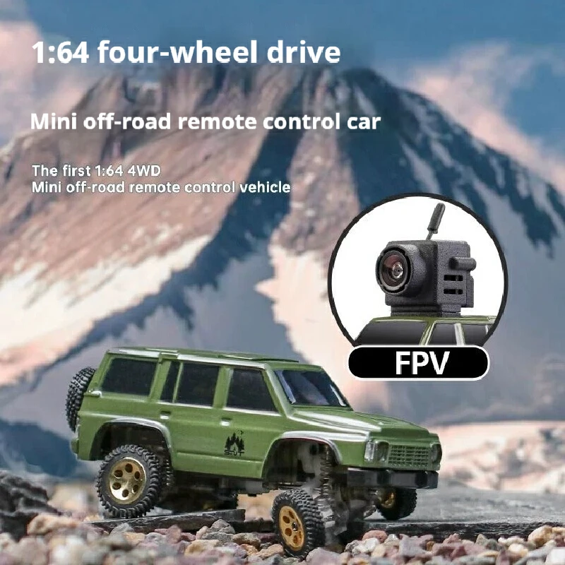 

SNICLO 1:64 3005 wireless FPV remote control car Four wheel drive climbing bike toy boy off-road vehicle Model birthday gift