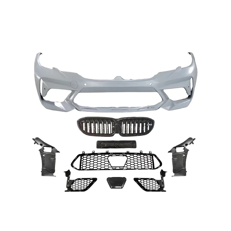 

For BM 3 Series G20 M2C Style Front Bumper New Status PP Material Front Bumper Set 330i 320i Auto Parts Front Bumper G20