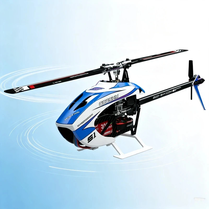 GOOSKY S1 6CH 3D Aerobatic RC Helicopter, Dual Brushless Direct Drive Entry Level Scale Aeromodel