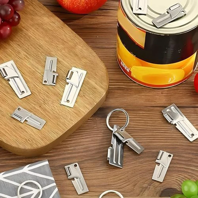 P38 And P51 Can Openers With Key Rings, Portable Can Opener Manual Can Opener For Kitchen Travel