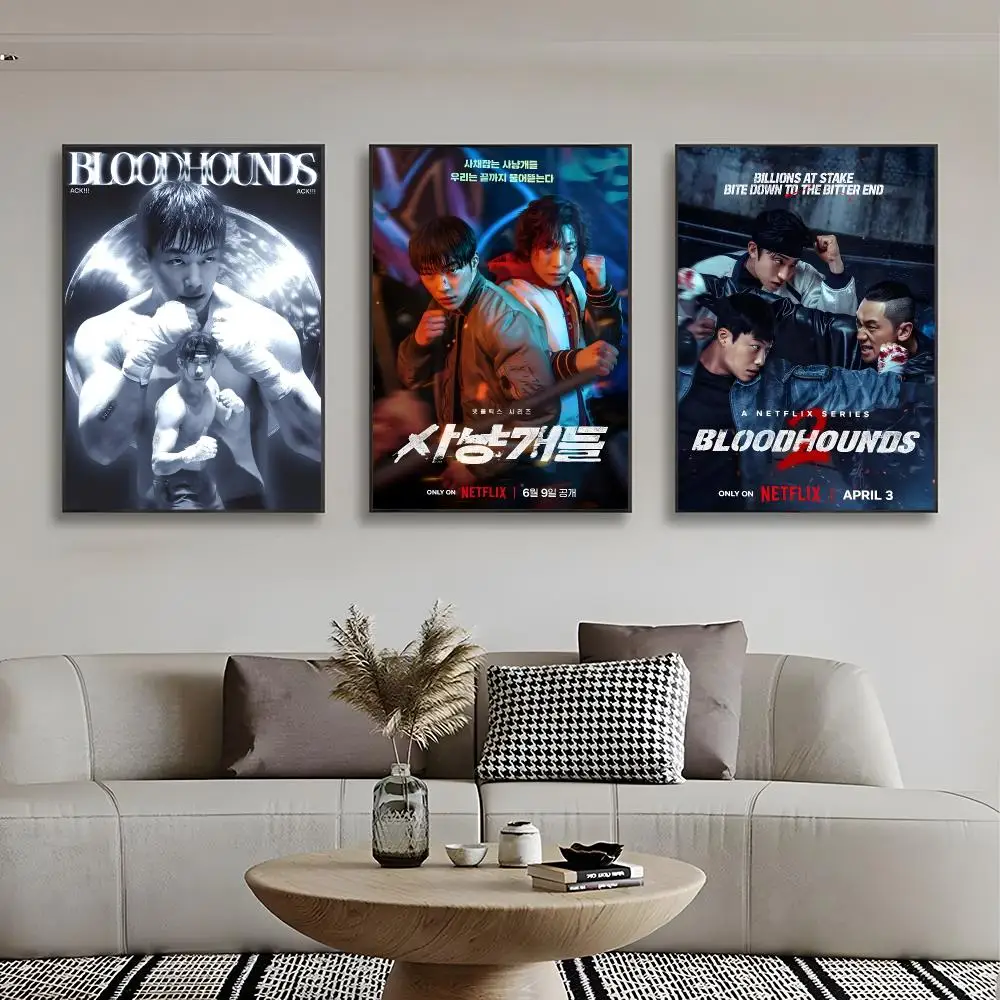 Drama Action Bloodhounds Poster Classic Home Interior Artwork & Stylish Room Decoration