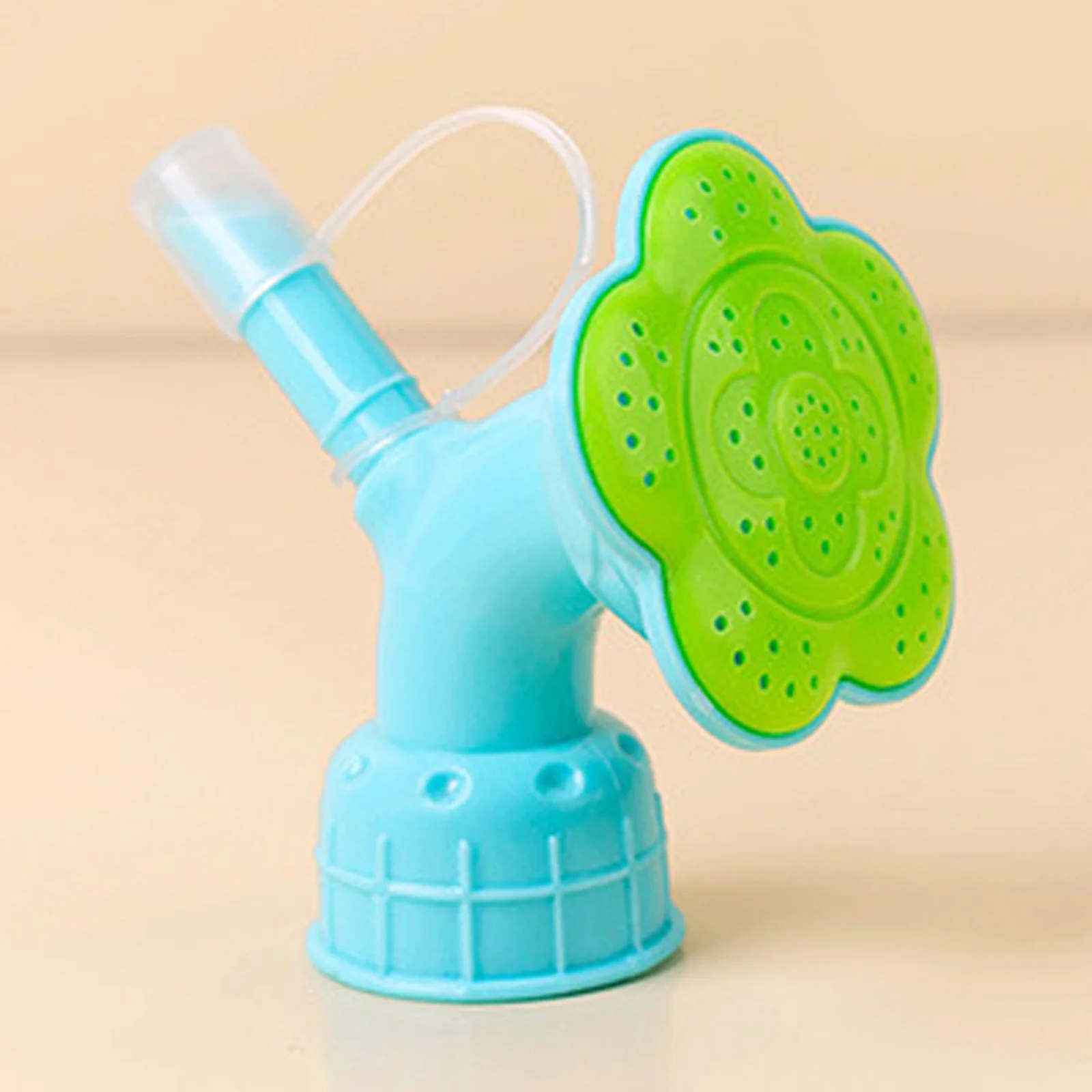 Plastic Dual Head Bottle Watering Spout DIY Mini Irrigation Head Watering Can Nozzle for Indoor Seedlings Plant Garden Tool