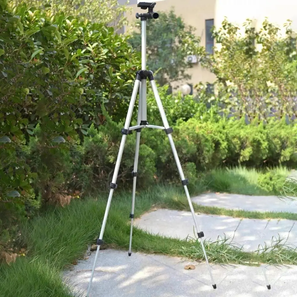 Laser Level Tripod Adjustable Height Tripod Bracket for 5/8 inch Self Leveling