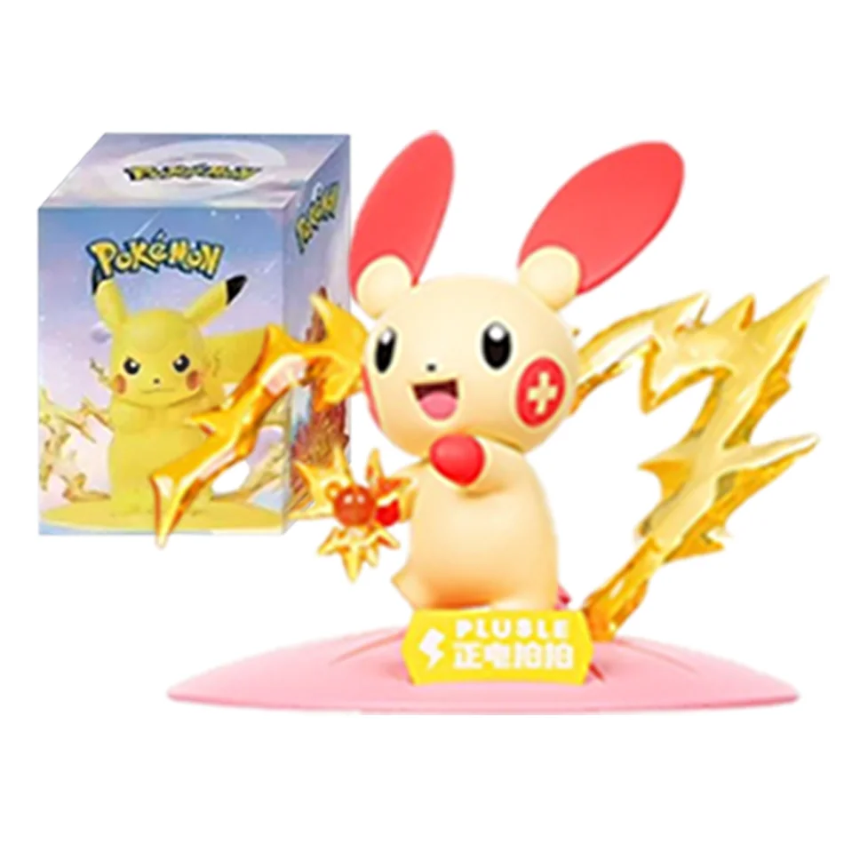 12 Stile Pokémon Actionfiguren Pikachu Überraschungsbox Anime-Modelle Schreibtisch-Dekorationen Pokémon Spielzeug Kindergeburtstags-Geschenke