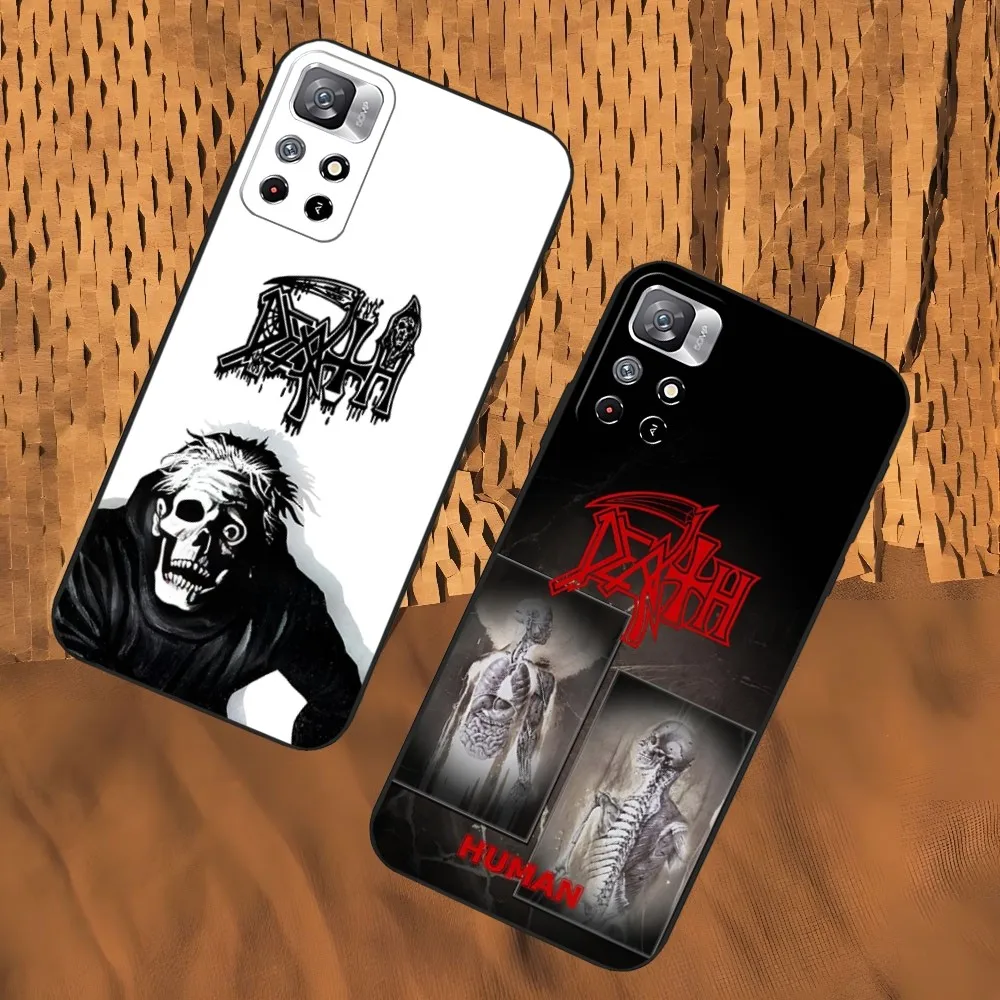 Old Deaths Mental Rock Band Phone Case for Xiaomi Redmi Note 14 13 12 11 9 Ultra 10 Lite POCO F4 F5 X5 Pro Plus Cover