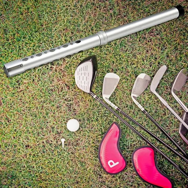 Шарик для гольфа, Шаговая трубка, профессиональный захват, алюминиевый шарик для гольфа, Шаговая трубка, Шаговая трубка для гольфа, легко захватывать шары, подходит для