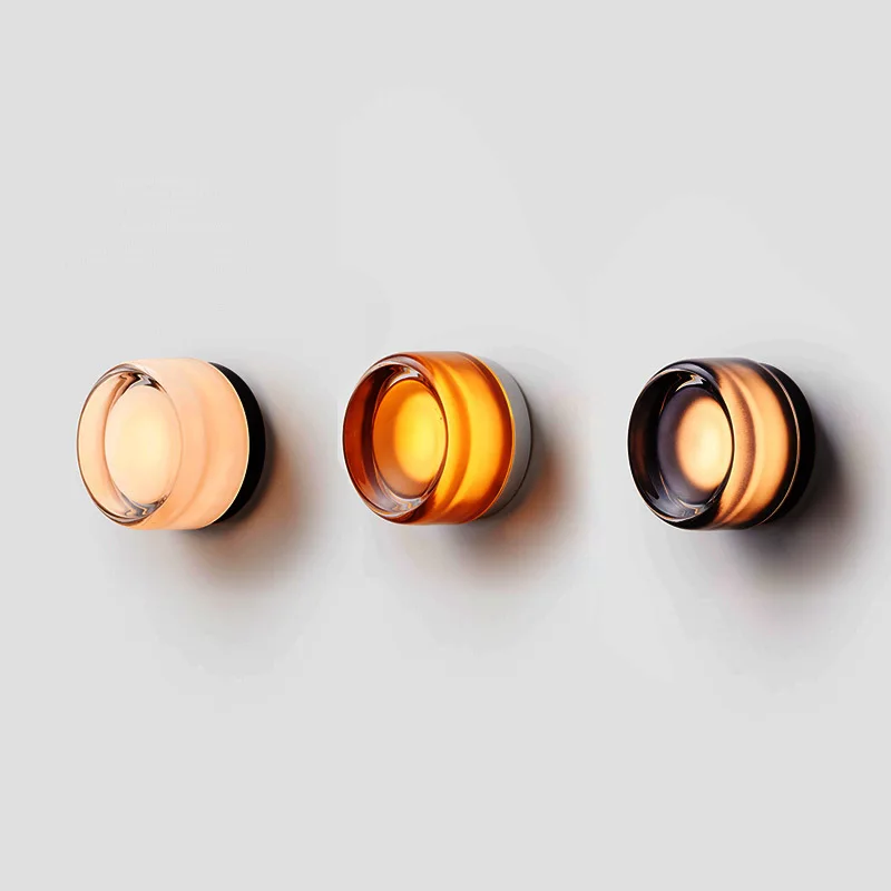 

Скандинавский круглый настенный светильник, современный простой фон для отеля, стена, коридор, ванная комната, крыльцо, прикроватный настенный светильник