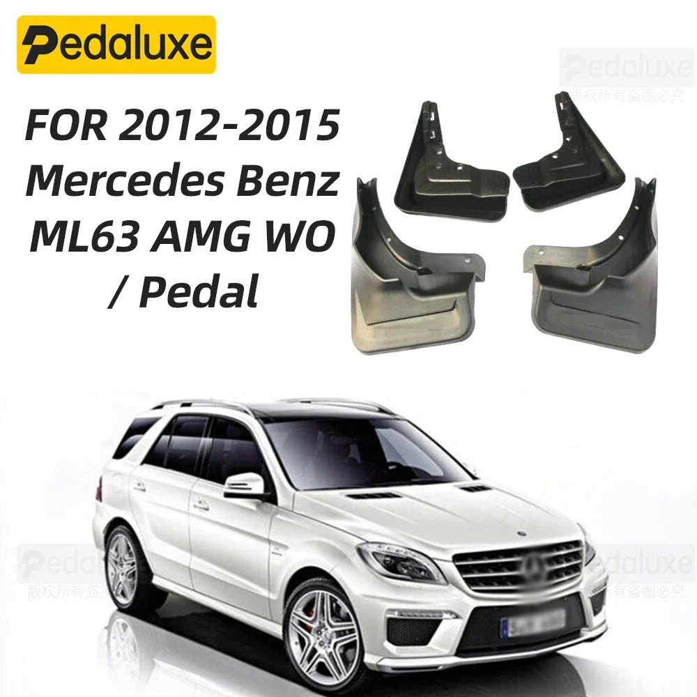 

OEM Set Splash Guards Mud Flaps FOR 2012-2015 Mercedes Benz ML63 AMG WO / Pedal