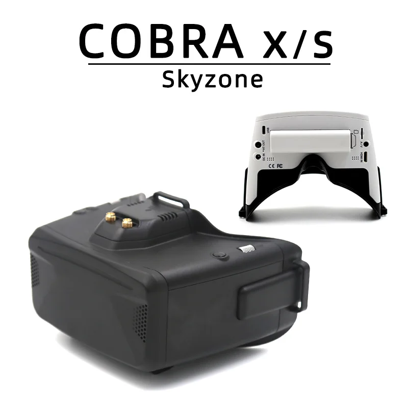 SKYZONE Cobra X V2 1280x720 4.1 inch 5.8G 48CH Receiver Head Tracker DVR FPV Goggles for FPV Racing dron Airplane