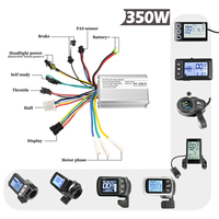 Display with Brushless Controller For Electric Bicycle E-Car E-Scooter 24V 36V 48V E-bike Accessories Parts 350W G51 S887 S830