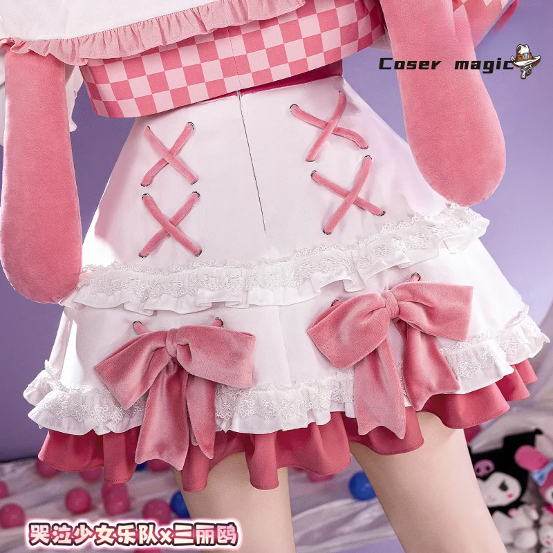 الفتيات الفرقة صرخة ‌   نينا 486 تومو هينا أزياء تنكرية موحدة للهالوين كرنفال حفلة عيد الميلاد لعب دور الملابس الملابس