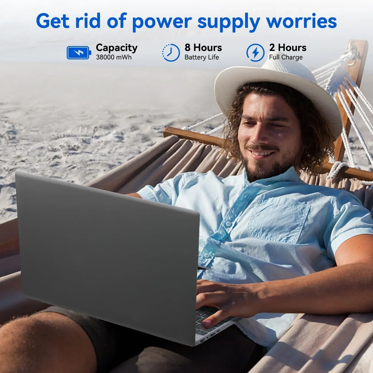 كمبيوتر محمول ويندوز Intel N5095 CPU 15.6 بوصة FHD IPS شاشة 16GB DDR4 512G SSD 38000mWh بطارية ويندوز 11 دفتر 1080P الكمبيوتر #6