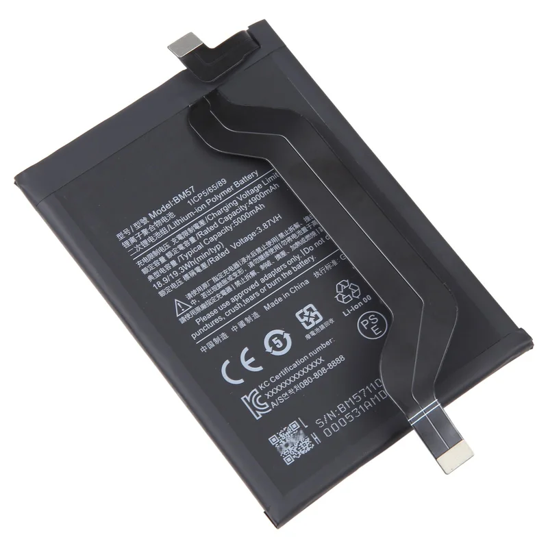 BM57 5020mAh Li-Polymer Battery For Xiaomi Redmi Note 10 Pro 4G / 10 Pro Max