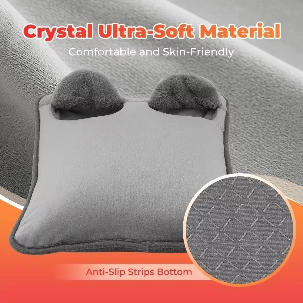 Household Electric Heating Foot Warmer Winter 4 Level Foot Warming Device Hot Compress Keep Warm Hand Heated Pad Office Bedroom