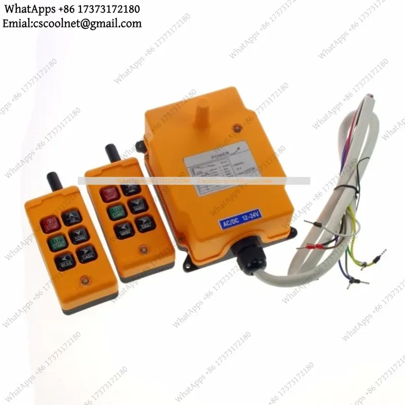 k06 1PCS 6 Channel 2 Transmitters 2 Motions 1 Speed Hoist Crane Truck Remote Control Switch HS-6