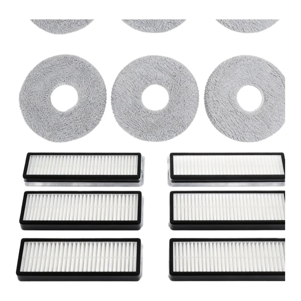 Filter Mop Cloth and Dust Bag Kit for Cecotec For Conga For X100 For X-Treme Vacuum Cleaner Providing Reliable Dust Containment