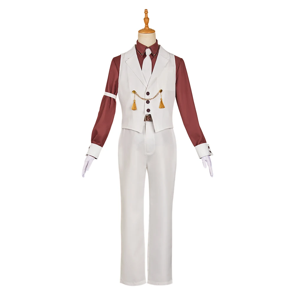 Anime Aoi Akane Cosplay Fantasy Kostüm Verkleidung für Männer Uniform Mantel Krawatte Handschuhe Roleplay Outfits Halloween Karneval Kleidung