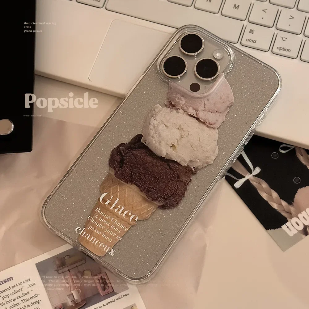 Funda de teléfono transparente con purpurina, carcasa a prueba de golpes para iPhone 16, 15, 14, 12, 13, 11 Pro Max Plus, X, XR