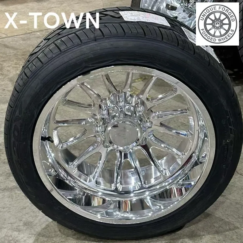 26 Style Forged Rim 22x10 22x12 24x14 26x12 28x12 28x14 28x16 30x12 30x14 8X170 6X139.7 8x6.5 Alloy Truck Forged Wheels For Ram