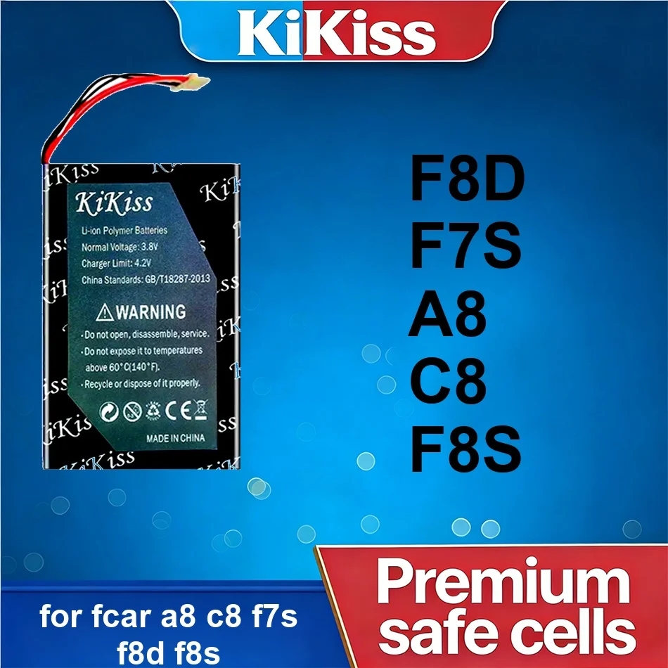 Automotive Diagnostic Equipment Battery Reliable Power 12000mAh For Fcar A8 C8 f7s f8d f8s