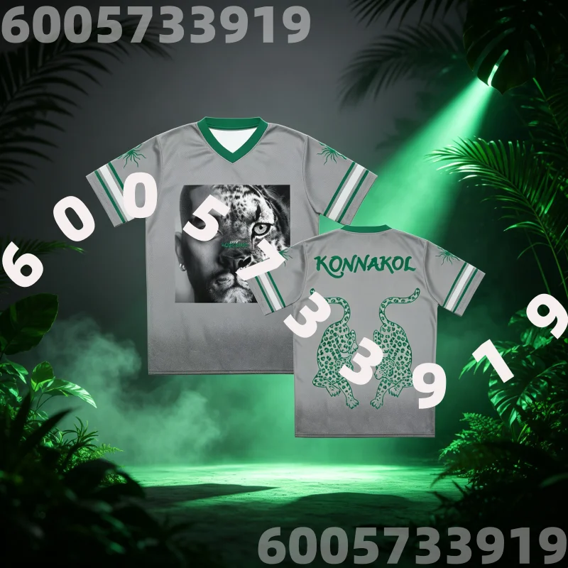 Zayn Malik KONNAKOL Album Graphic Merch Jersey V-neck =Summer Male Design 3D Print T-shirt Unisex Streetwear Family Kids Tees