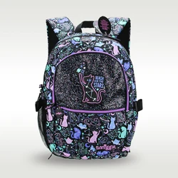 Australia original Smiggle children's hot-selling schoolbag female cute high-quality backpack star cat 16 inches